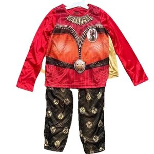 Marvel Black Panther Pajamas PJs Wakanda Forever 2 Piece Set Girls Sz S 6 6X NWT